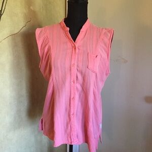 Woolrich Sleeveless Button-Down Shirt